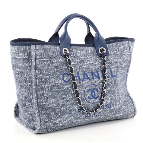 paris deauville chanel|chanel deauville tweed tote.